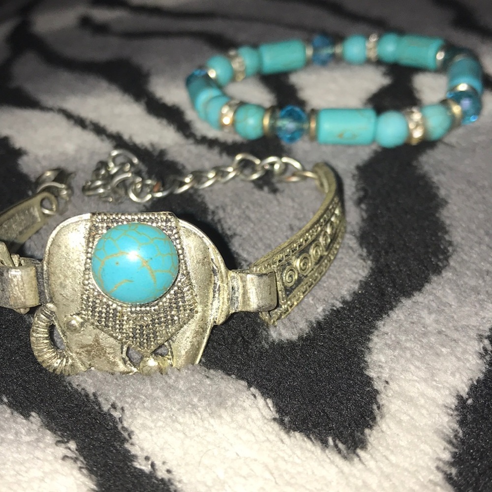 Elephant Bracelet Set